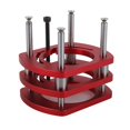 thumbnail image 1 of Router Lift Base, Stainless Steel Support Rod Firm Clamping Aluminum Alloy Router Table Lift System  for Woodworking, 1 of 7