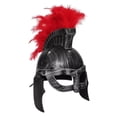thumbnail image 2 of Cascos de guerrero , casco de caballero , regalos de juego de simulación griegos, sombrero medieval, casco de caballero romano para Estilo C, 2 of 8