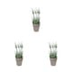 thumbnail image 5 of Monstrate Belleza botánica con arreglo floral artificial Purificador de aire Arreglo floral Artificial Greener Bonsai artificial verde y blanco Type1 NO1, 5 of 6
