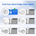 thumbnail image 4 of Filtro de agua para frigorífico Waterdrop EDR1RXD1 para Everydrop® Filter 1, W10295370A, EDR1RXD1B, P8RFWB2L, P4RFWB, WD-F38, Kenmore® 46-9081, 46-9930, paquete de 4, 4 of 9