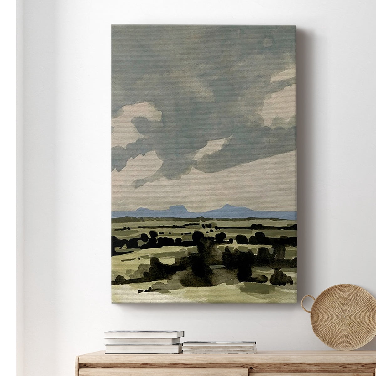 Pink Hazy Sky I Premium Gallery Wrapped Canvas - Ready to Hang