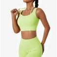 thumbnail image 4 of PEASKJP Workout Sets for Women 2 Piece Ribbed Seamless High Waist Shorts Yoga Outfits, D B, 4 of 4