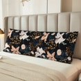 thumbnail image 5 of Disketp Lilies Flowers Print Body Pillow Cover - Super Soft 20x54 Body Pillow Case,Long Side Hidden Zipper (without pillow core), 5 of 6