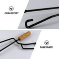 thumbnail image 6 of TABLZONE Black Campfire Log Tongs for Fireplace Wood Handling, Fire Pit Tool, 1 Pack, 6 of 6