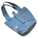 thumbnail image 3 of BRIGHTFUFU Bolso de mezclilla para mujer Bolso de mezclilla portátil Bolso de mezclilla de estilo casual Monedero de mezclilla vintage, 3 of 6