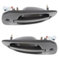 thumbnail image 4 of Set of 2 Front Exterior Door Handle Compatible with 2008-2012 Freightliner Cascadia Black With Key Hole A1853241001L A1853241001R 125 Car Door Handle Auto Exterior, 4 of 5