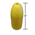 thumbnail image 3 of KUFA Sports 6x14-Inch Shrimp Trap Float (2-Pack), Yellow, 3 of 3