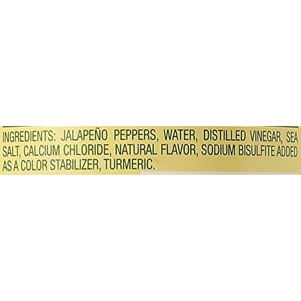 Mezzetta Jalapeno Peppers Deli-Sliced Tamed 16 oz (Pack of 3)