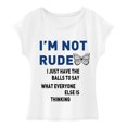 thumbnail image 3 of Camiseta de Mujer Tops de Verano Camiseta Informal de Manga Corta Camiseta básica para Ir de Compras Trabajo Regalo de Mujer S, 3 of 7