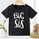 thumbnail image 3 of Big Brother Saurus Kids T Shirt Big Brothers Big Sisters Letter-printed Children's T-shirt Stranger Things Tops Tee Huggy Wuggy, 3 of 5