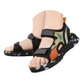 thumbnail image 3 of Zshosam Toddler Water Shoes Toddler Girls Boys Sandals Shoes Kids Slip on Summer Sandals for Bath Shower Beach Pool Toddler/Little Kid/Big Kid Size 1,(Orange Big Kids 1), 3 of 7