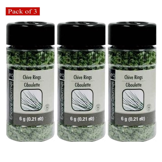 Encore Anneaux de Ciboulette 6 g (Lot de 3)