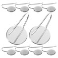 thumbnail image 5 of WEAVILUX 20 Pieces Stainless Steel Plated Bezel Settings for Jewelry Making, Earring Craft Supplies and Accessories, 5 of 8