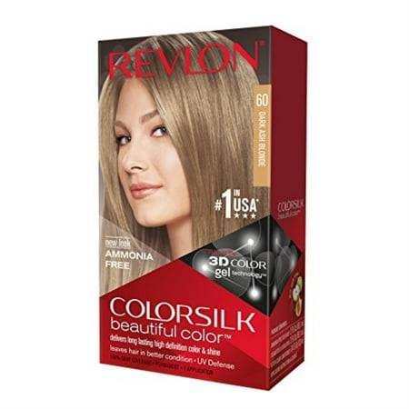 revlon colorsilk haircolor, dark ash blonde, 10 ounces (pack of (The Best Dark Blonde Hair Dye)