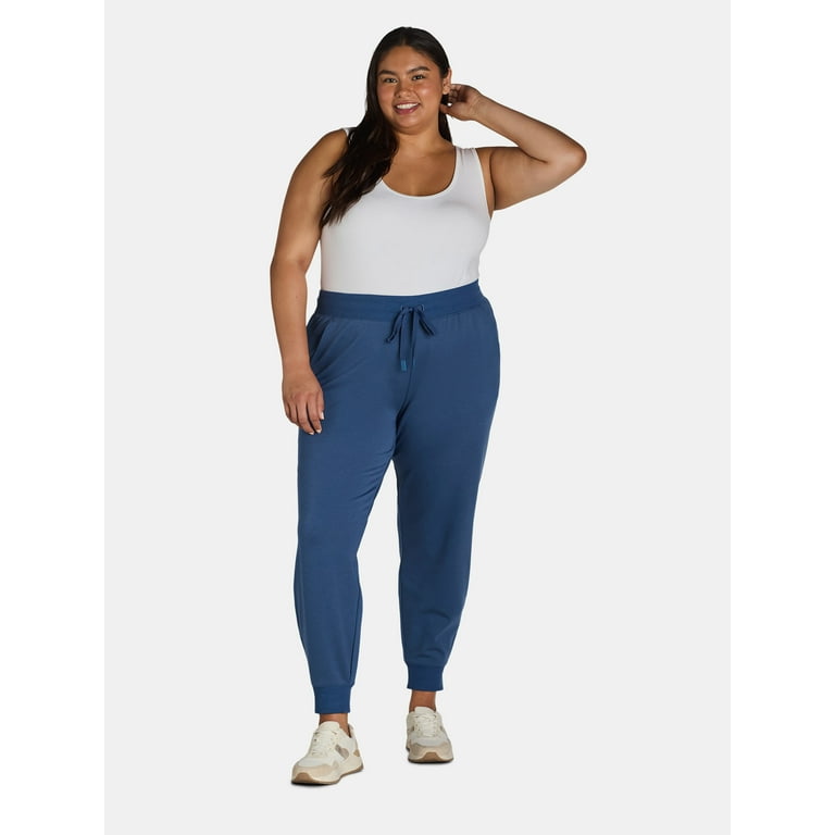 Athletic Works Plus Size Super Soft Jogger Pants, Pack