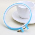thumbnail image 3 of Trayknick Plastic Cross Stitch Machine Adjustable Embroidery Hoop Ring Sewing 13-27.5cm, 3 of 12