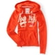 thumbnail image 1 of Aeropostale - Sudadera con capucha y cremallera para mujer Aero Ny 87, naranja, grande, 1 of 1