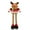 Khaki, variant on Spencer Santa Claus Reindeer Handmade Plush Doll Retractable Long Legs Table Decor for Home Living Room Christmas Decoration