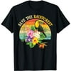 Retro Style Save The Rainforest Earth Day Gift T-Shirt
