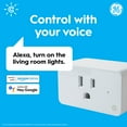 thumbnail image 4 of GE Cync Indoor Smart Plug, Works with Alexa and Google, Matter Compatible, 1 Pack, 4 of 5