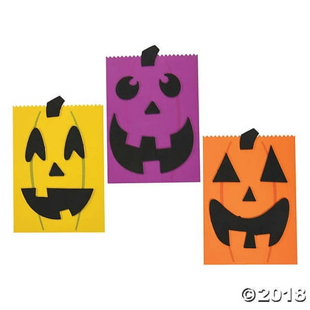 Halloween Bag Crafts - Halloween Treat Bag Craft Kit(pack of 1)