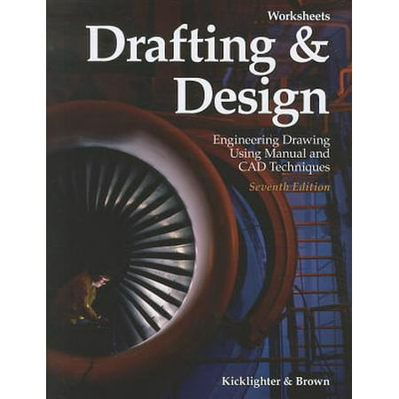 Drafting & Design Worksheets : Engineering Drawing Using Manual and CAD (Best Plotter For Cad Drawings)