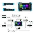 thumbnail image 6 of IP CCTV Tester Camera AHD CVI TVI SDI 5 Inch Touch 4K VGA Input Security Poe IPC Tester Cftv Mini Portable Monitor Tester ,Full Features Tester, 6 of 7