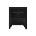 thumbnail image 2 of Elegant Black Nightstand With Drawers, 2 of 5