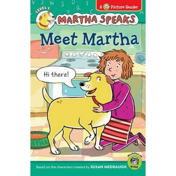 Pre-Owned Meet Martha (Martha Speaks: Green Light Readers, Level 1) (Paperback) 0547210795 9780547210797