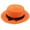 Q-Orange, variant on Baseball Cap Floppy Foldable Ladies Women Straw Beach Sun Summer Hat Beige Wide Brim Hat