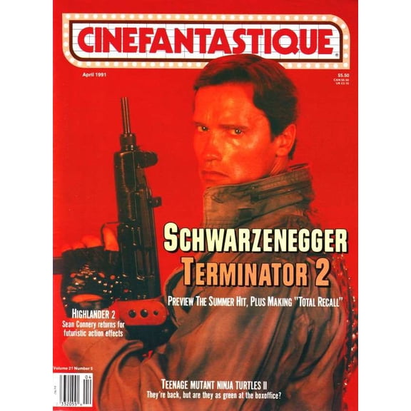 Cinefantastique (vol. 21) #5 VF ; FSC Comic Book