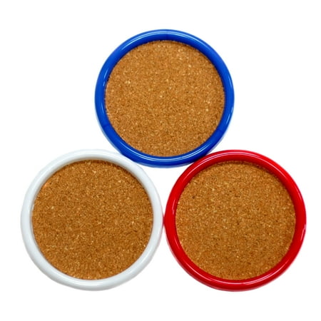 Chef Craft Cork Coaster with Plastic Frame