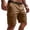 BI40_Camel, variant on Tactical Cargo Shorts Men Button Zip Up Outdoor Hiking Short Pants Summer Casual Lightweight Work Buttom with Pockets Army Green XL