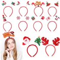 thumbnail image 2 of Diademas de Navidad para niños y adultos, diadema de astas de alce, árbol de Papá Noel, adornos de reno, decoración de Navidad, regalos de fiesta de Cosplay, 2 of 4