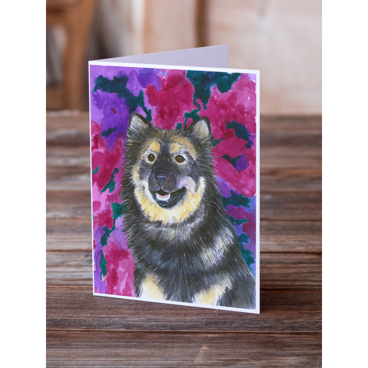 Finnish Lapphund Greeting Cards and Envelopes Pack of 8