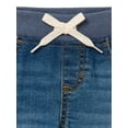 thumbnail image 2 of Wonder Nation Girls Rib Denim Shorts, Sizes 4-18 & Plus, 2 of 3