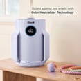 thumbnail image 4 of Shark NeverChange Compact Pro 250 Sq Ft HEPA Air Purifier, 5-Year HEPA-Exceeding Filter, Captures Pollutants, Pet Dander, Dust, and Smoke, HP072PL Lilac, 4 of 8
