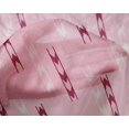 thumbnail image 4 of oneOone Silk Tabby Fabric Arrow Sign Kasuri Print Sewing Fabric BTY 42 Inch Wide, 4 of 4