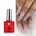 thumbnail image 5 of MSHARE Milky White Builder Nail Extension Gel Self Leveling, 5 of 5