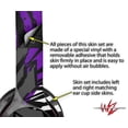 thumbnail image 3 of WraptorSkinz Skin Decal Wrap for Beats Solo 2 and Solo 3 Wireless headphones Baja 0040 Purple (BEATS NOT INCLUDED), 3 of 4