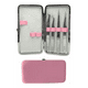 thumbnail image 1 of Set De 4 Pinzas Para Extensión De Pestañas 1x1 Rosa Malubero Malu1396, 1 of 3
