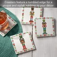 thumbnail image 4 of Thirstystone Holiday Nutcracker 4-Pack Assorted Tumbled Tile Coasters, 4 of 6