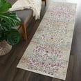 thumbnail image 2 of Nourison Vintage Kashan Transitional Persian Ivory 2' x 6' Area Rug, (6' Runner), 2 of 7