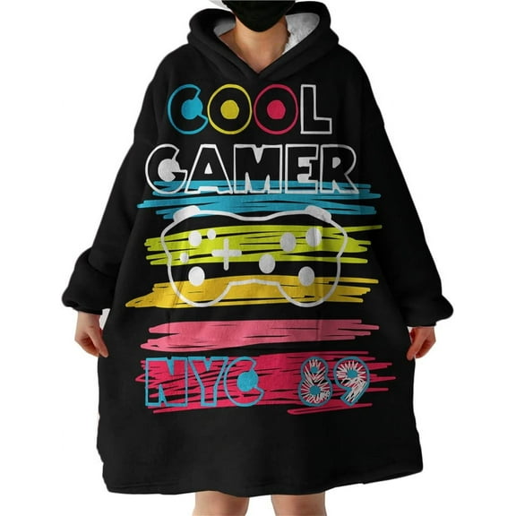 Gamer Wearable Blanket Modern Sweatshirt