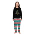 thumbnail image 4 of Luke 2:11 Matching Family Christmas Pajamas, Christian Bible Verse Christmas PJs, Plus Size Pajamas, Two Pockets, 4 of 7