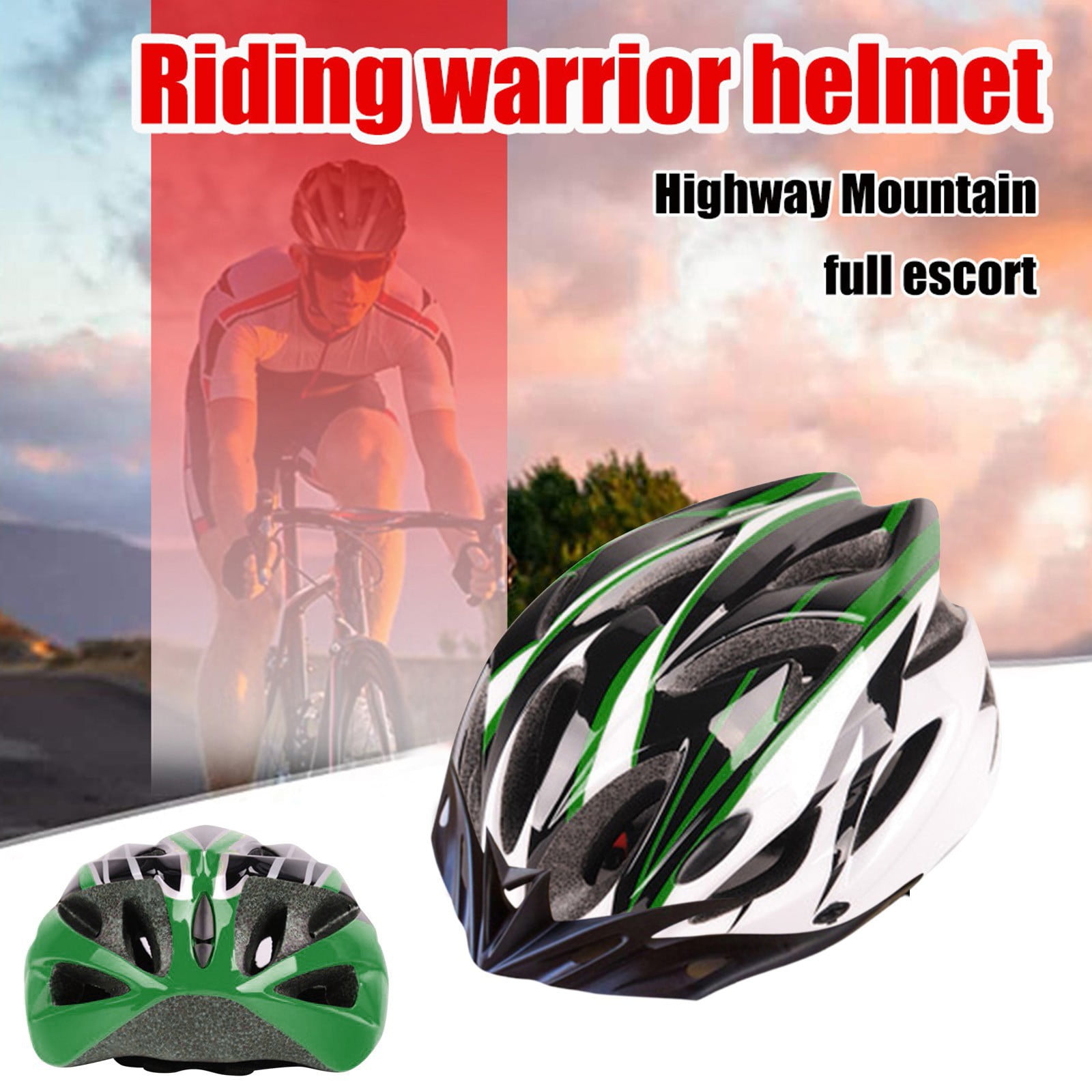 Unisex Bicycle Helmet MTB Road Cycling Mountain Bike Sports Safety Helmet 