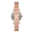 thumbnail image 2 of Time & Tru Women's Wristwatch Set: Rose Gold Tone T-Bar Watch and Bracelet Set Crystal Accents (FMDXTT046), 2 of 4