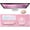 Pastel-pink, variant on Cloud Wrist Rest Set for Keyboard and Mouse, Multi‑Purpose Wrist Support Pad with Drink Coaster for Computer Desktop