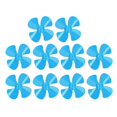 thumbnail image 1 of 10Pcs 100mm 4 Blades Propeller DIY Toy Model Rotating Accessories with 2mm Hole XR-150Blue, 1 of 4