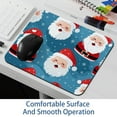 thumbnail image 6 of Santa Claus Square Gaming Mousepad Desk Mat Non-Slip Rubber Bottom Printed 8.3x9.8 Inch Suitable for Office and Gaming, 6 of 6